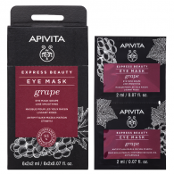 Apivita Express Beauty Mscara de Olhos Antirrugas com Uva 2x2 mL