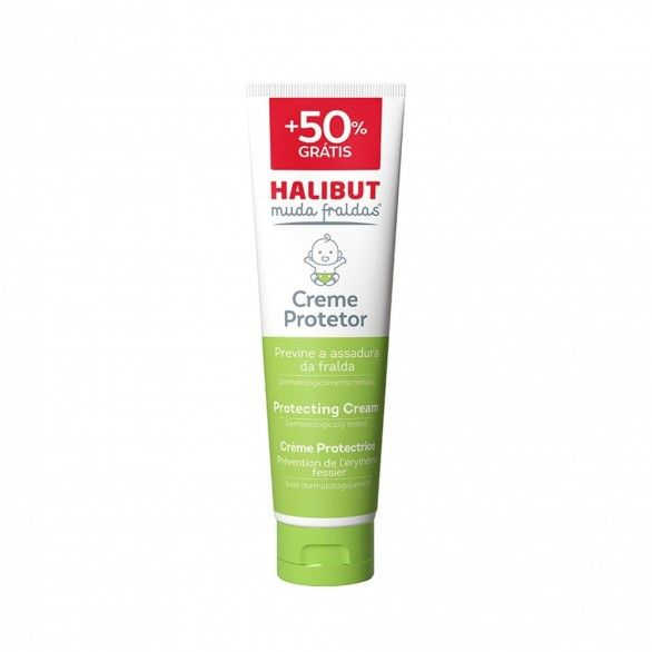 Halibut Muda Fraldas Creme Protetor 150g