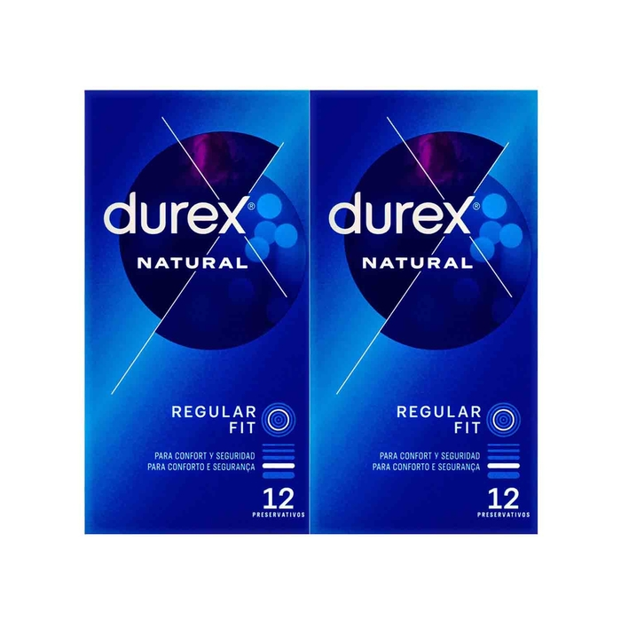 Durex Natural Plu Preservativ X12+Of 2�Emb