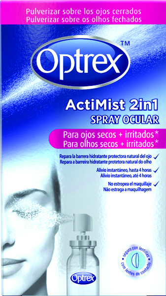 Optrex Actimist  2em1 Spray Olhos Secos 10ml