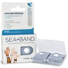 Sea Band Adulto Pulseira Nausea Cinz X 2