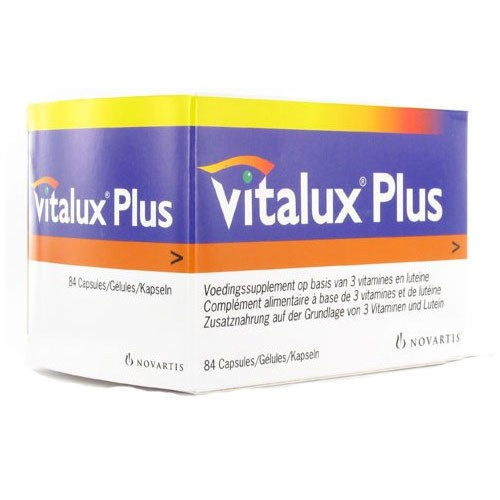 Vitalux Plus Caps 10mg Luteina X84 c�ps(s)