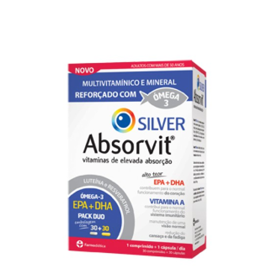 Absorvit Silver Comp X 30 + Caps X 30 c�ps + comp