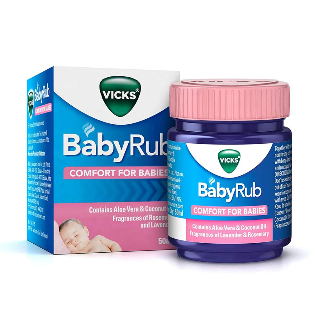 Vicks Babyrub Pda Hidra Calm 50g