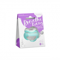 Curaprox Baby Breathe Easy Chupeta 1Unidade(s) 0M-7M 3kg-7kg 0 Silicone Turquesa + Caixa de esterilizao e transporte