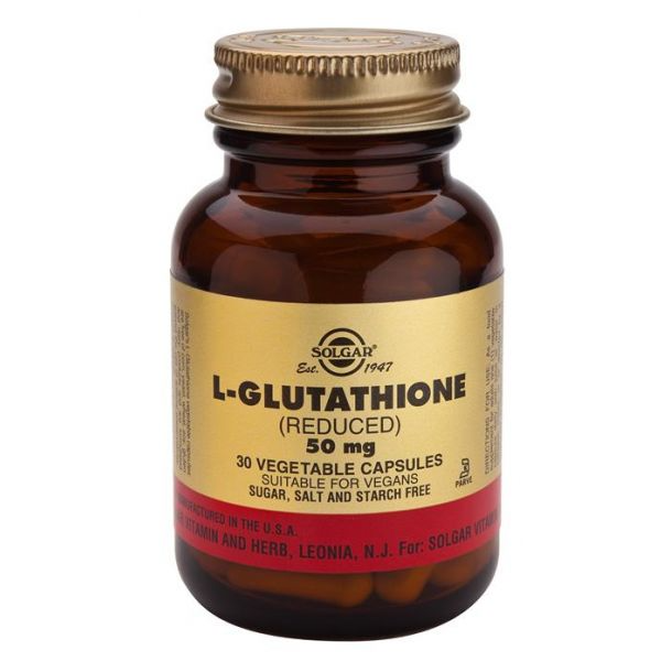 solgar l glutathione reviews Solgar L-Glutathione Reduced 50 Mg Capsules – 30 Count – Liver Support &  Antioxidant – Vegan & Gluten-Free L-Glutathione Supplement