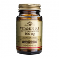Solgar Vitamin K1 0,1 mg 100 Comprimidos 