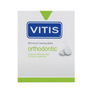 Vitis Orthodontic Pastilhas Efervescentes Limpeza x 32
