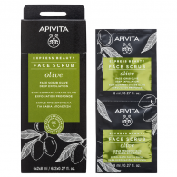 Apivita Express Beauty Creme Esfoliante Intensivo com Azeitona 2x8 mL