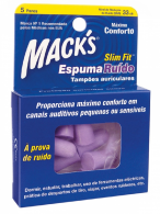 Mack S Esp Ruido Tampao Oto Slim Fit X 5