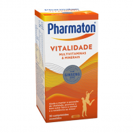 Pharmaton Vitalidade Multivitaminas e Minerais X 30 comp.