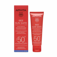 Apivita Bee Sun Safe Creme Apaziguante Hidra Sensvel FPS50+ 50ml