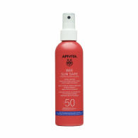 Apivita Bee Sun Safe Spray Hidra Ultraligeiro Rosto e Corpo FPS50 200ml