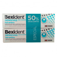 Bexident Gengivas Duo pasta dentfrica manuteno triclosan 2 x 75 ml com Desconto na 2 Embalagem