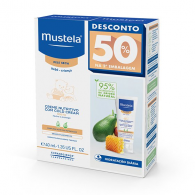 Mustela Beb Cold Cream Nutri-Protetor Rosto 40 ml com Desconto na 2 Embalagem