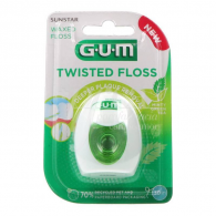 Gum Twisted Floss Fio Dental Cha Verde Menta 30 m