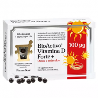 Bioactivo Vitamina D Forte+ Caps X80