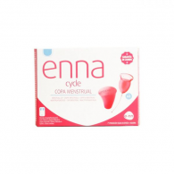 Enna Cycle Copo Menstrual 2 Unidade(s) S + Aplicador + Caixa Esterilizar/Guardar