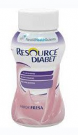 Resource Diabet Sol Or Morango 200 Ml X 4 emul oral frasco